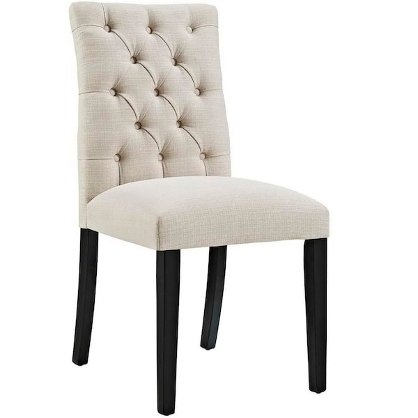 Duchess Beige Fabric Dining Chair