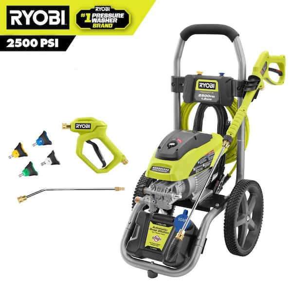 3000 PSI 1.1 GPM Cold Water Electric Pressure Washer with Automotive Accessory Kit