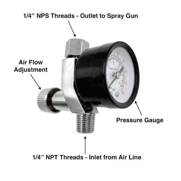 Stark Air Filter Regulator Combo, 3/8