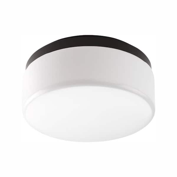 Progress Lighting Maier LED Collection 20.5-Watt Antique Bronze Integrated LED Flush Mount