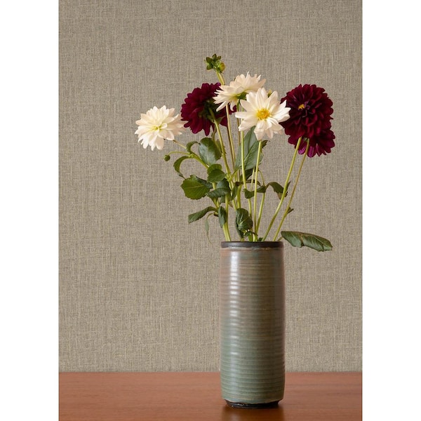 Cromie Taupe Texture Wallpaper