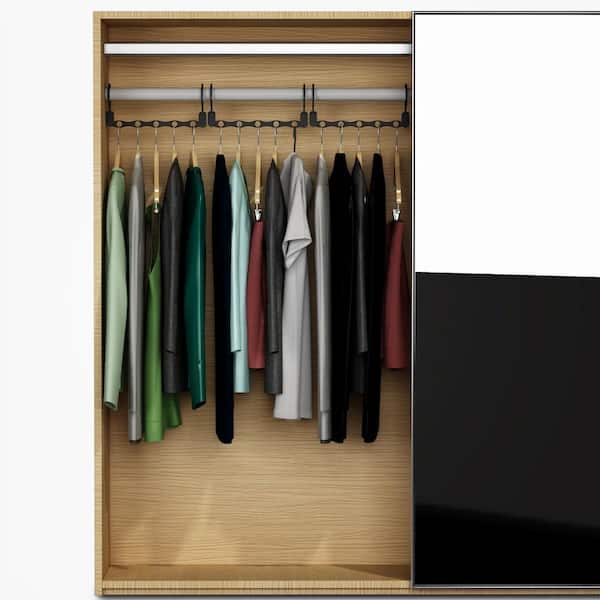 Wonder Hanger Max Closet Organizer, Holds 30 lbs, Gray, 10 Pack
