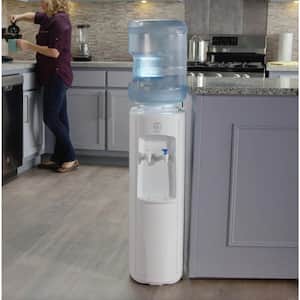 3-5 Gal. Room/Cold Temperature Top Load Floor Standing Water Cooler Dispenser with Adjustable Cold Thermostat Settings