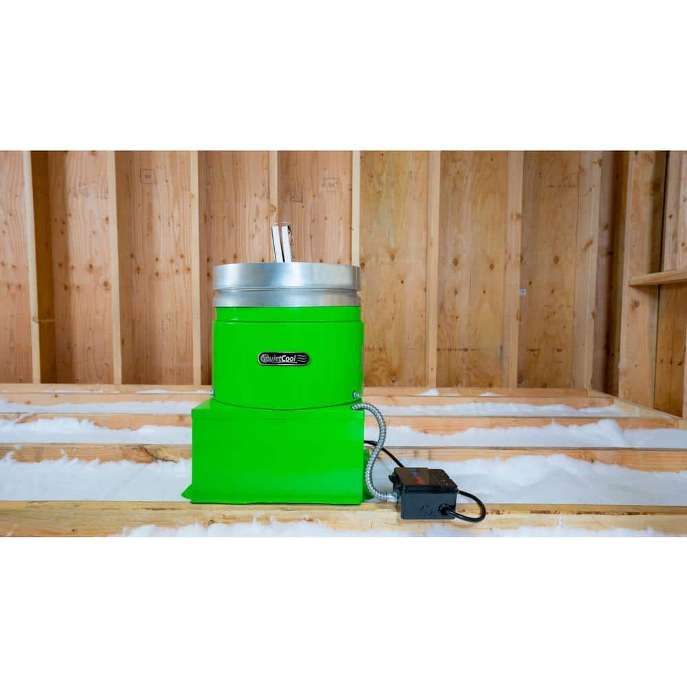 Green Steel 1452 CFM Electric Attic Ventilator with Thermostat