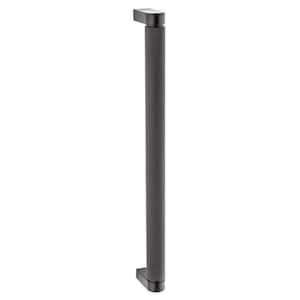 Kent Knurled 12 in. (305 mm) Center-to-Center Matte Black Appliance Pull