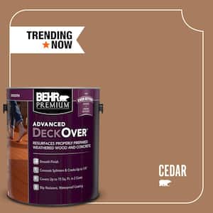 1 gal. #SC-146 Cedar Smooth Solid Color Exterior Wood and Concrete Coating