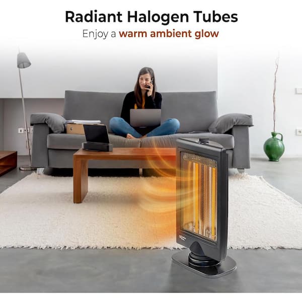 CONVECTION HEATER 800W 360度首振り Amazon.com: Infrared Heater, 800W Carbon Electric Radiant