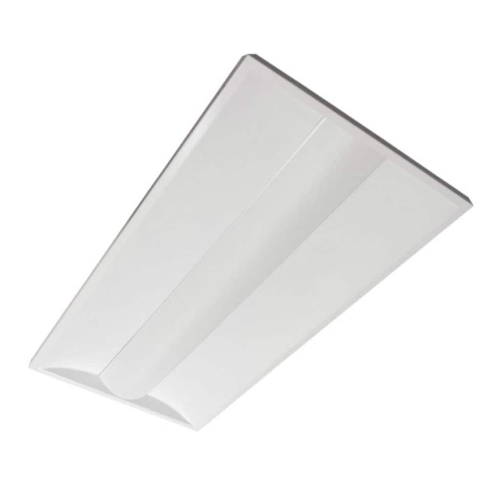 2X4 White Integrated LED Troffer Light Value Series-36/40/45W 3500-5000K-Selectable Wattage & CCT for Office School price history on PriceWatchPro