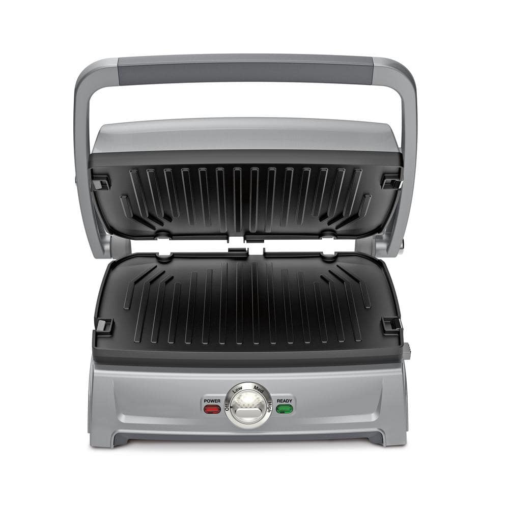 UPC 086279227164 product image for 100 sq. in. Stainless Smokeless Indoor Grill and Panini Press | upcitemdb.com