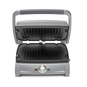 100 sq. in. Stainless Smokeless Indoor Grill and Panini Press