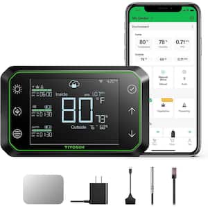 GrowHub Smart Environmental WiFi-Controller E42A with Temperature, Humidity, VPD, Timer, Cycle, Schedule Controls