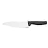 Fiskars Hard Edge 5.16 in. Stainless Steel Partial Tang Large Chef's Knife,  Single with 7.9 in. Blade 1051747 - The Home Depot