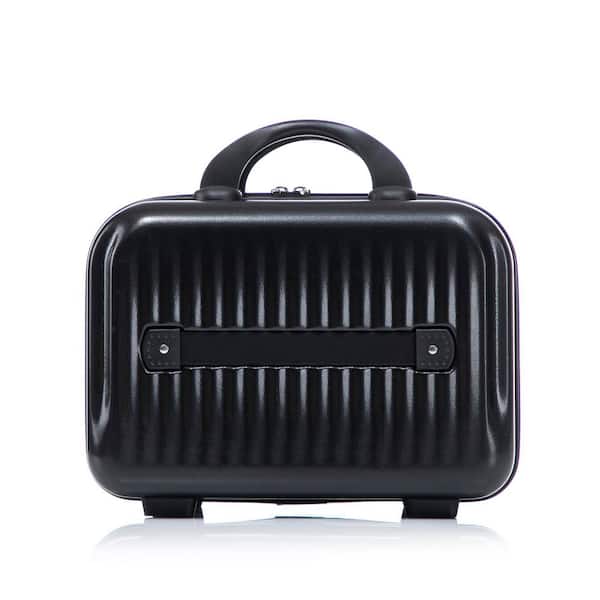 Noble House Lexair 2-Piece Black ABS Hardside Spinner Luggage Set