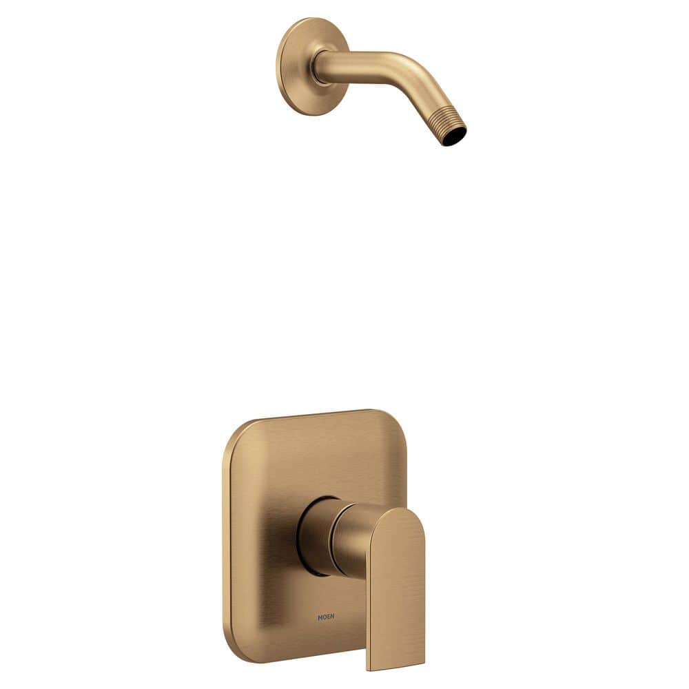 Genta M-CORE 2-Series 1-Handle Shower Trim Kit in Bronzed Gold (Valve and Showerhead Sold Separately) price history on PriceWatchPro