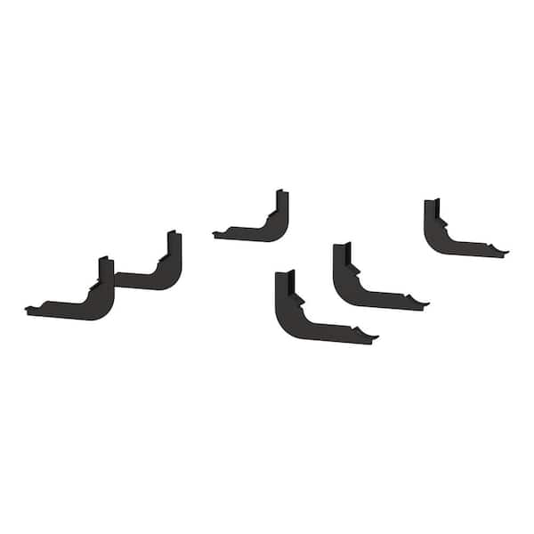 Aries 4-Inch Oval Black Steel Nerf Bars, Select Nissan Titan, XD