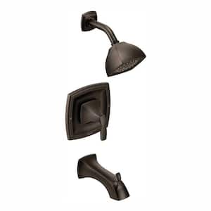 Voss 1-Handle Posi-Temp Tub and Shower Faucet Trim Kit with Eco-Performance in Oil Rubbed Bronze (Valve Not Included)