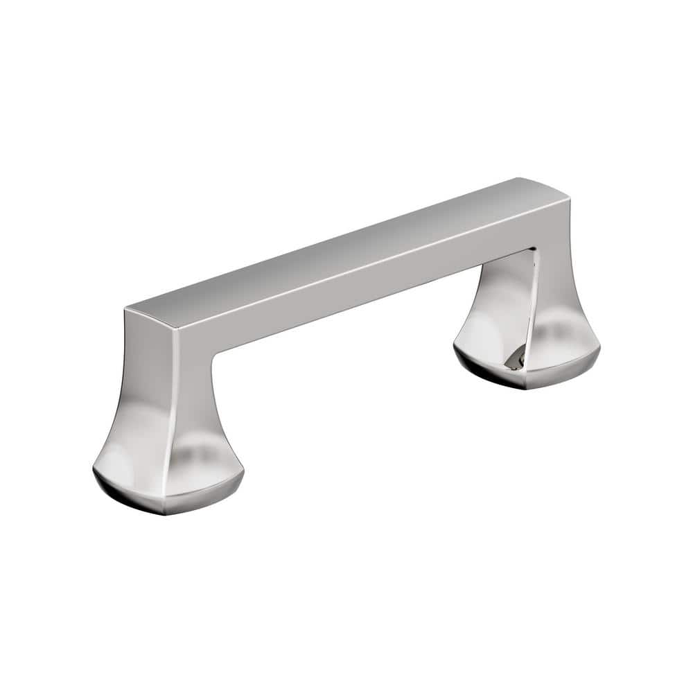 Hybridize 3 in. (76mm) Modern Polished Chrome Bar Cabinet Pull price history on PriceWatchPro