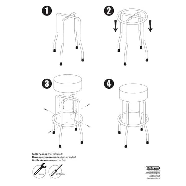  Plasticolor 004779R01 Star Wars Disney Darth Vader Garage Stool  : Home & Kitchen