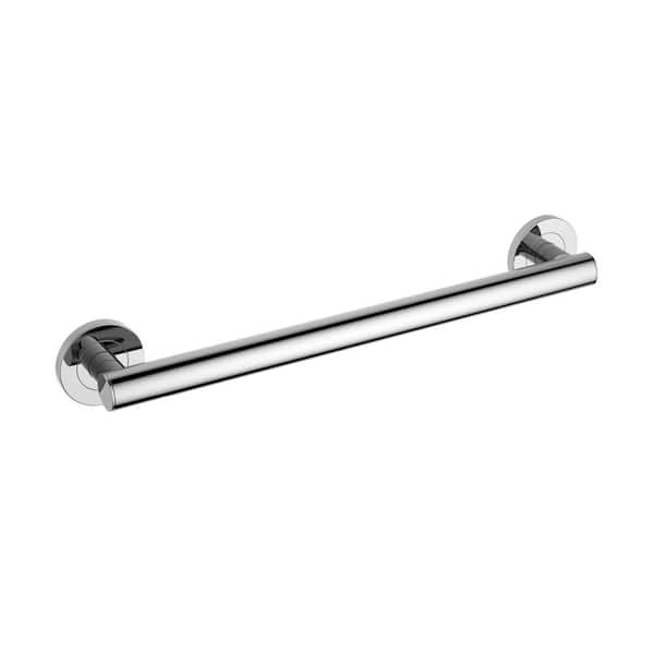 18 in. Concealed Screw Grab/Assist Bar Shower/Toilet Grab Bar for Handicapped or Elderly in Chrome