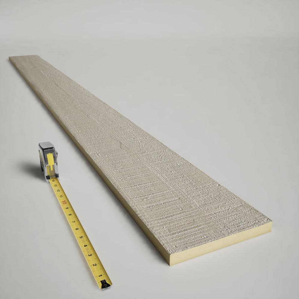 Sand Dune Rough Cedar Faux Wood Beam Plank, 8" x 72"