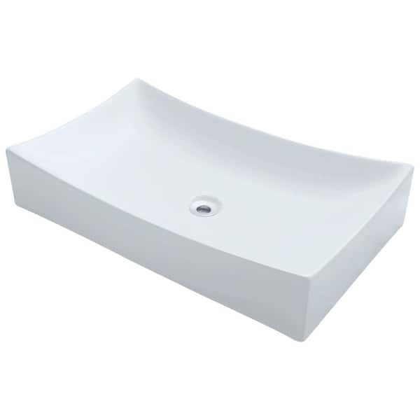 MR Direct Porcelain Vessel Sink in White