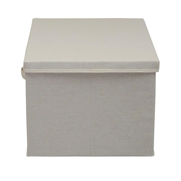 HOUSEHOLD ESSENTIALS 14.5 -Gal. Wide KD Storage Box with Lid Box