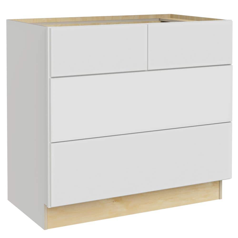 Hargrove 36 in. W x 24 in. D x 34.5 in. H Assembled Plywood Drawer Base Kit