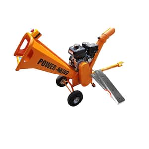 3 in. 7 HP Gas Powered Chipper Shredder with Kohler Engine and Pin Hitch