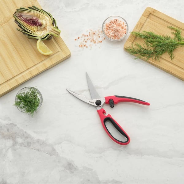 C.JET TOOL 8 Sharp Stainless Kitchen Scissors Meat Vegetables Herbs F