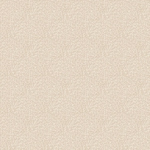 TexStyle Collection Beige Hedgehog Satin Finish Non-Pasted on Non-Woven Paper Wallpaper Roll