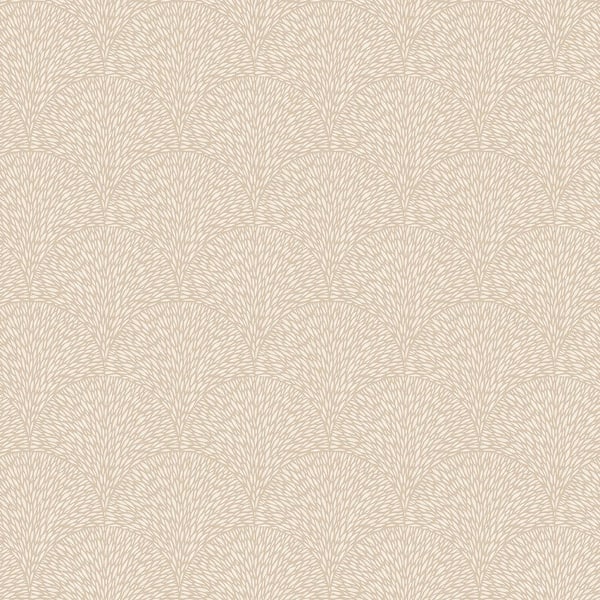 Unbranded TexStyle Collection Beige Hedgehog Satin Finish Non-Pasted on Non-Woven Paper Wallpaper Roll