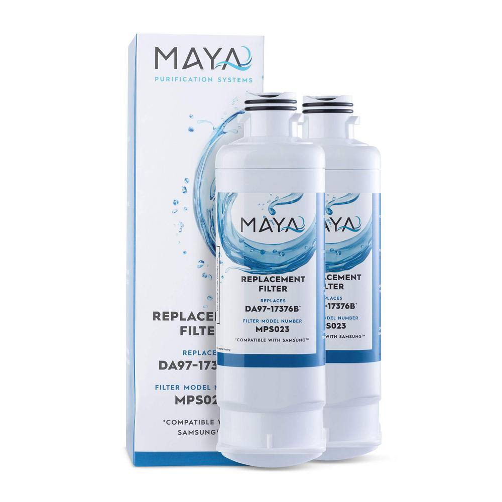 DA97-17376B Compatible with Samsung DA97-08006C, HAF-QIN, HAF-QIN/EXP Refrigerator Water Filter (2-Pack) price history on PriceWatchPro