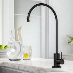 Purita Single-Handle Water Dispenser Faucet for Water Filtration System in Matte Black