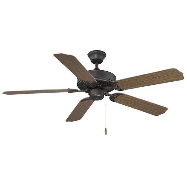 TUXEDO PARK LIGHTING 52 in. Oil Rubbed Bronze Indoor/Outdoor Ceiling Fan with Reversible Motor