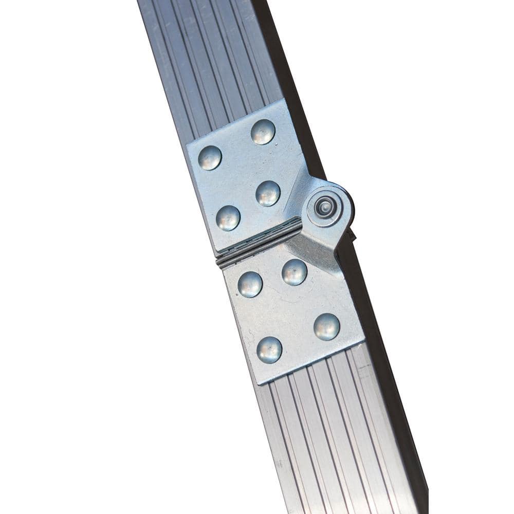 Heavy-Duty Aluminum Attic Ladder with Insulated Door