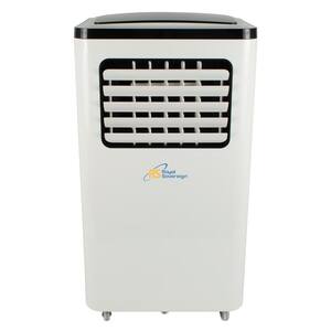 Royal Sovereign 10 000 Btu 5 000 Btu Doe Portable Air Conditioner With Dehumidifier And Remote In White Arp 910 The Home Depot