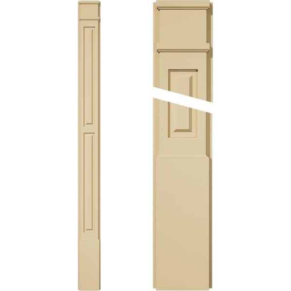 Ekena Millwork 2 in. D x 7 in. W x 90 in. L Primed Polyurethane Pilaster 1- Pack