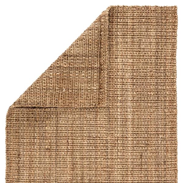 Natural Silver Mink 3 ft. x 9 ft. Solid Runner Rug