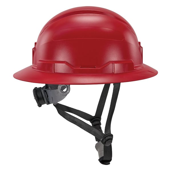 Skullerz Full Brim Red Class E, Type 2, MIPS - Safety Helmet