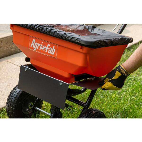Agri-Fab 85 lbs. Capacity Push Broadcast Spreader 45-0575 - The Home Depot