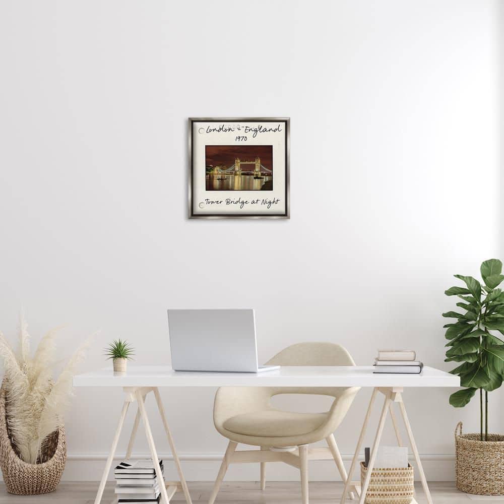 London England Travel View by Danita Delimont Gray Floater Frame Architecture Graphic Art Print 18 in. x 18 in. price history on PriceWatchPro