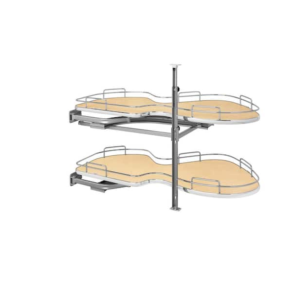 Rev-A-Shelf Left-Handed Two-Tier Organizer for a Blind Right