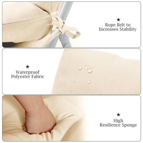 BUYUE Thickened Chair Cushion for Elderly 20 x 20 x 5, Original