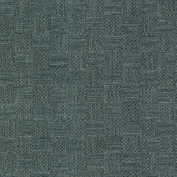 Warner Thea Blue Geometric Wallpaper Sample