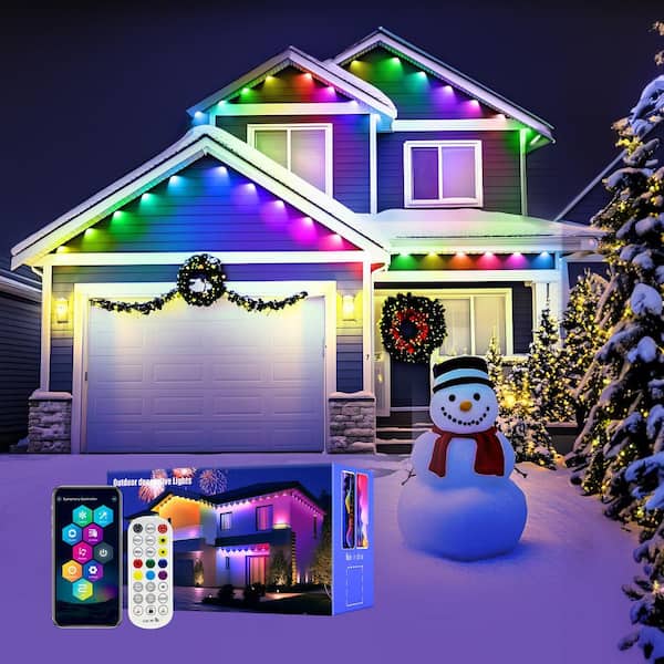 Permanent 100 ft. Smart Plug-in Dimmable Cuttable Color-Changing LED Strip Light 1-Pack