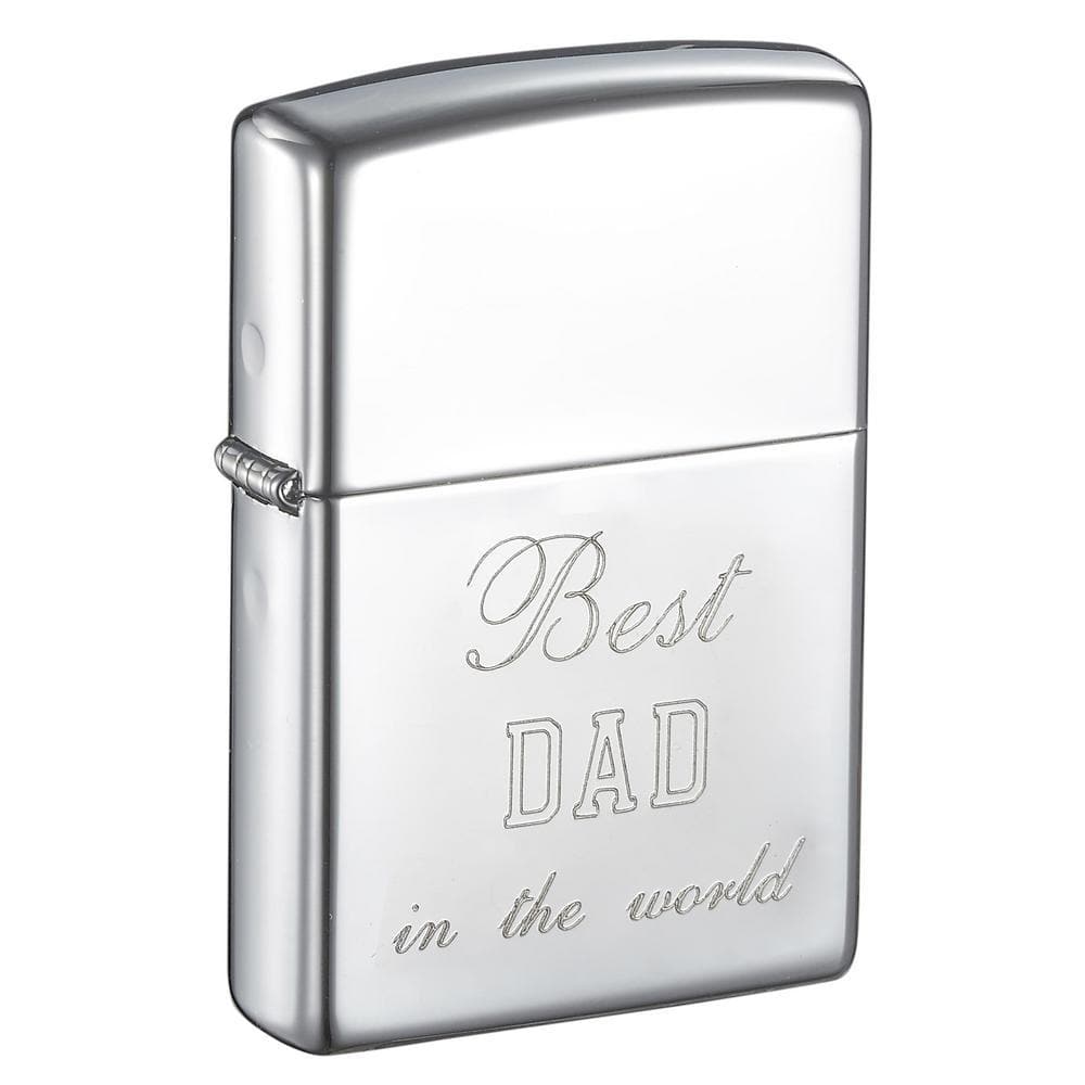 Visol Zippo High Polish Chrome Finish Father's Day Lighter