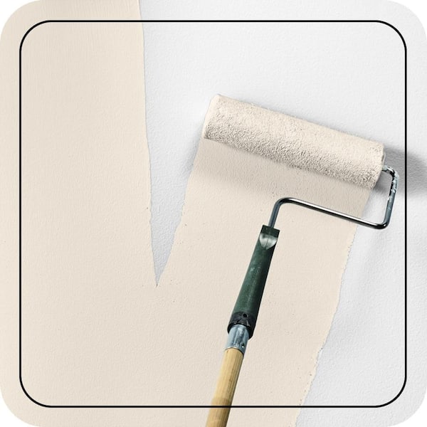 5 gal. #M220-1 Marshmallow Whip Ceiling Flat Interior Paint & Primer