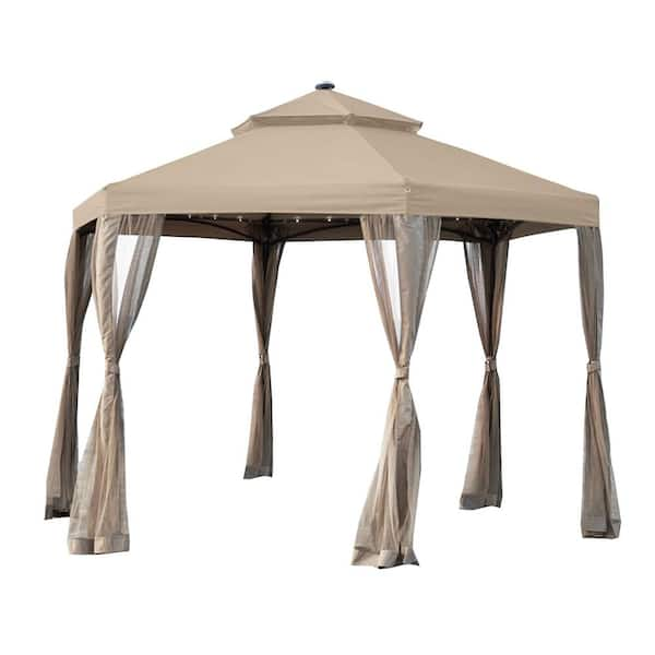 Garden Winds LCM1353B-RS Madison Hexagon Gazebo Riplock 350 Replacement ...