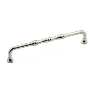 Boucherville Collection 6 5/16 in. (160 mm) Brushed Nickel Traditional Cabinet Bar Pull