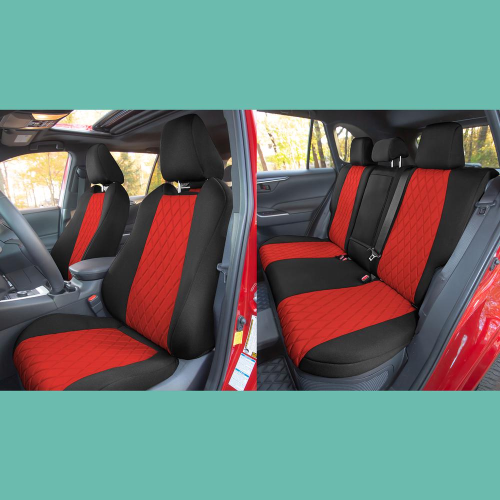 Neosupreme Custom Fit Seat Covers for 2021-2022 Toyota Rav4 Hybrid to Hybrid Prime